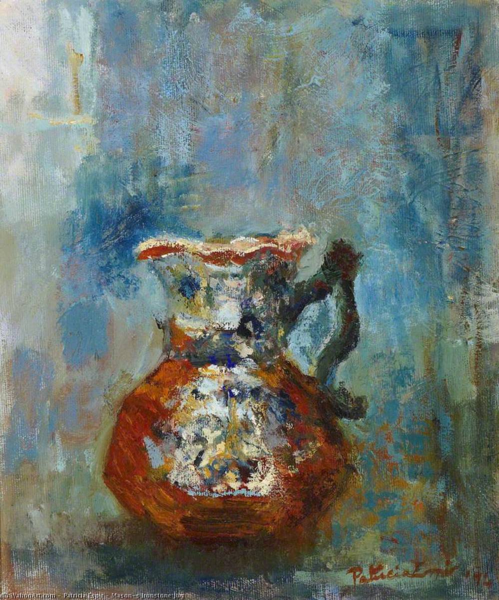 Mason's Ironstone Jug — Patricia Espir