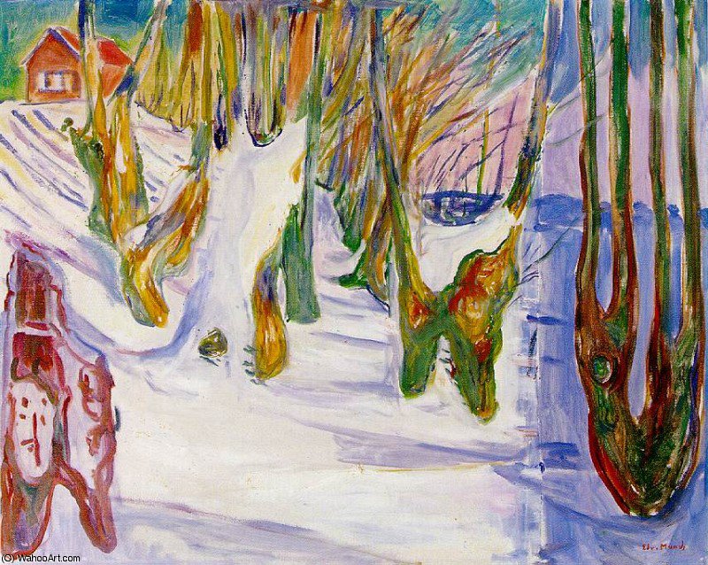 Old Trees — Эдвард Мунк