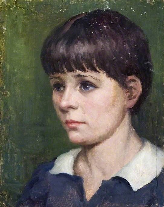 Portrait Of A Girl (recto) — Clare Exodie Fadelle