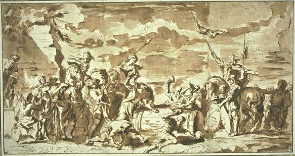 The Death Of Marcus Regulus Atilius — Salvator Rosa