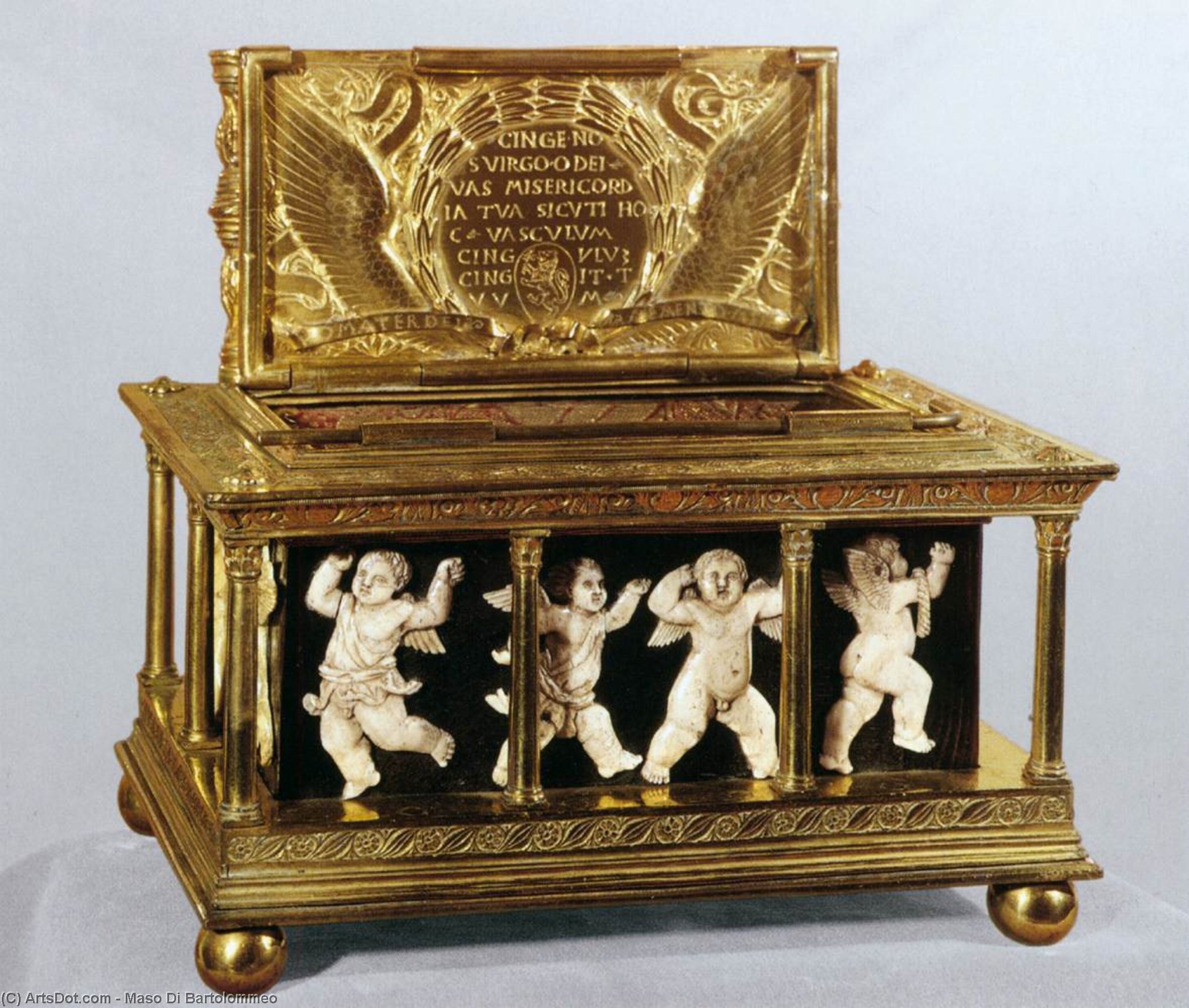 Reliquary For The Holy Girdle Of The Virgin — Maso Di Bartolommeo