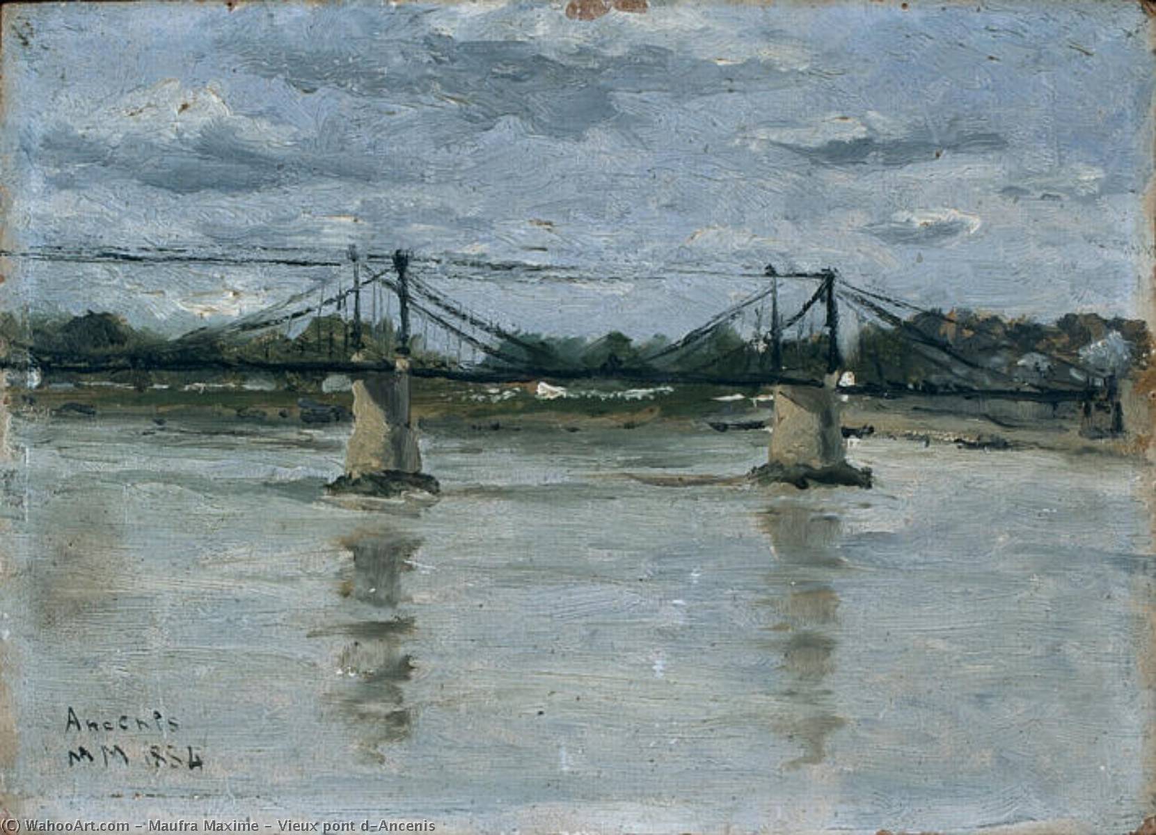 Vieux Pont D'ancenis — Maxime Emile Louis Maufra