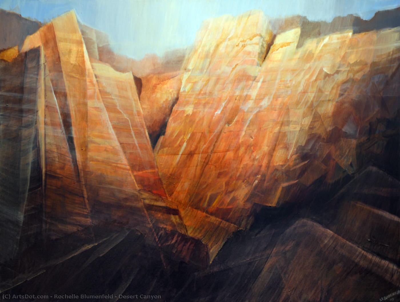 Desert Canyon — Rochelle Reznik Blumenfeld