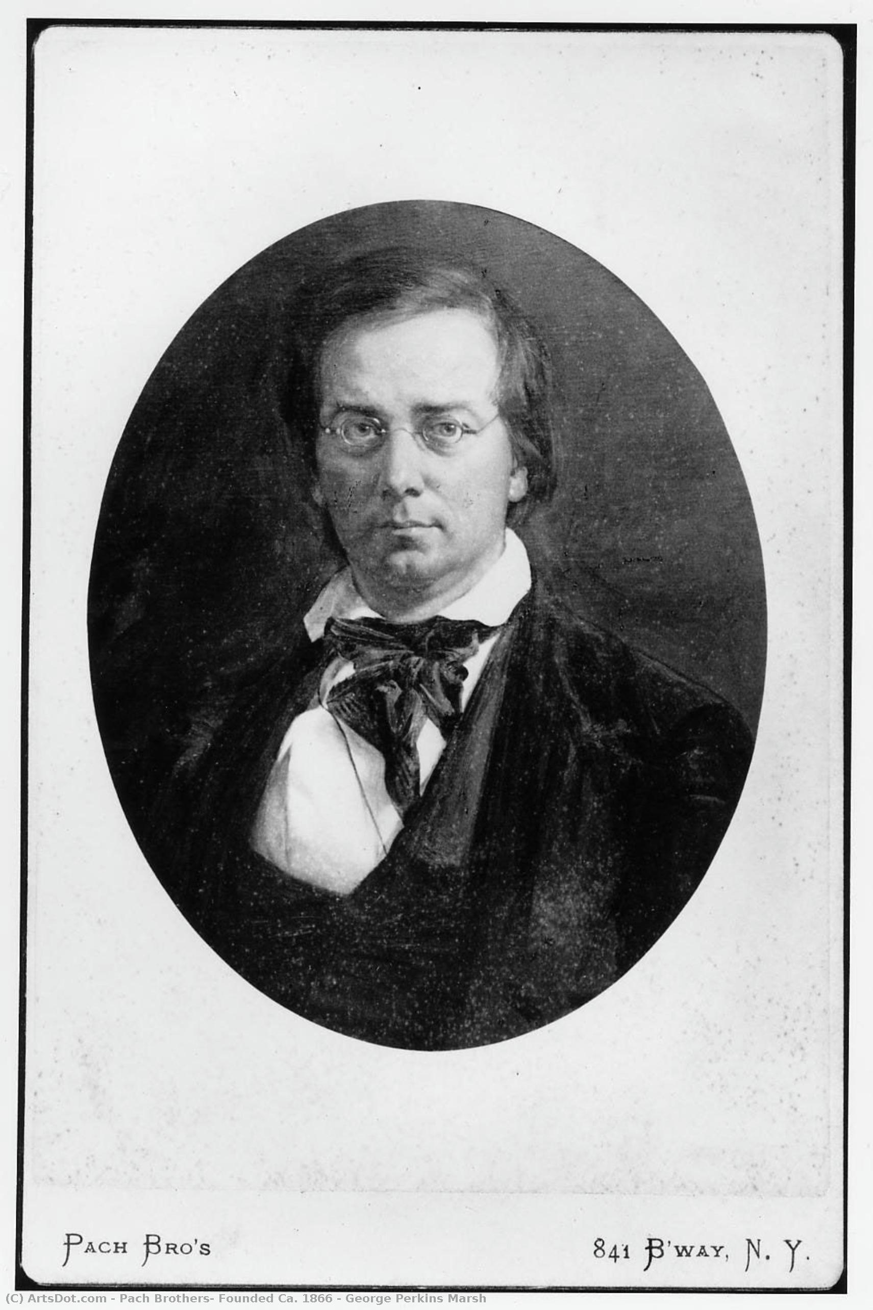 George Perkins Marsh — Pach Brothers, Founded Ca. 1866