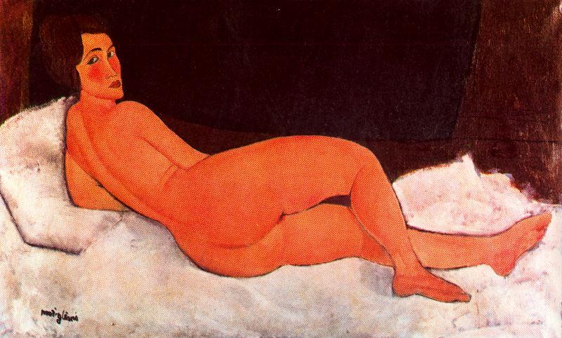 Lying Nude — Amedeo Clemente Modigliani