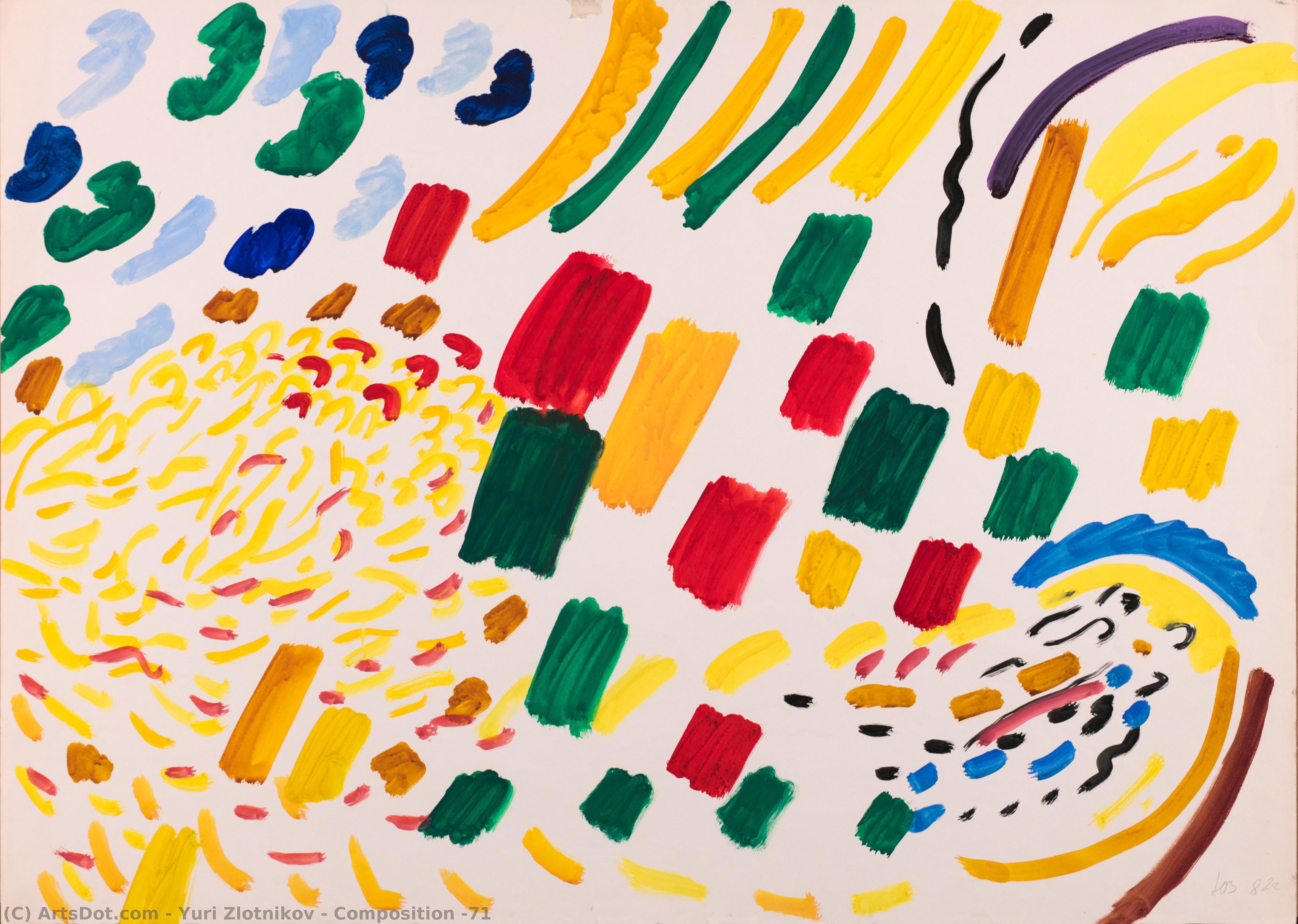Composition #71 — Yuri Zlotnikov