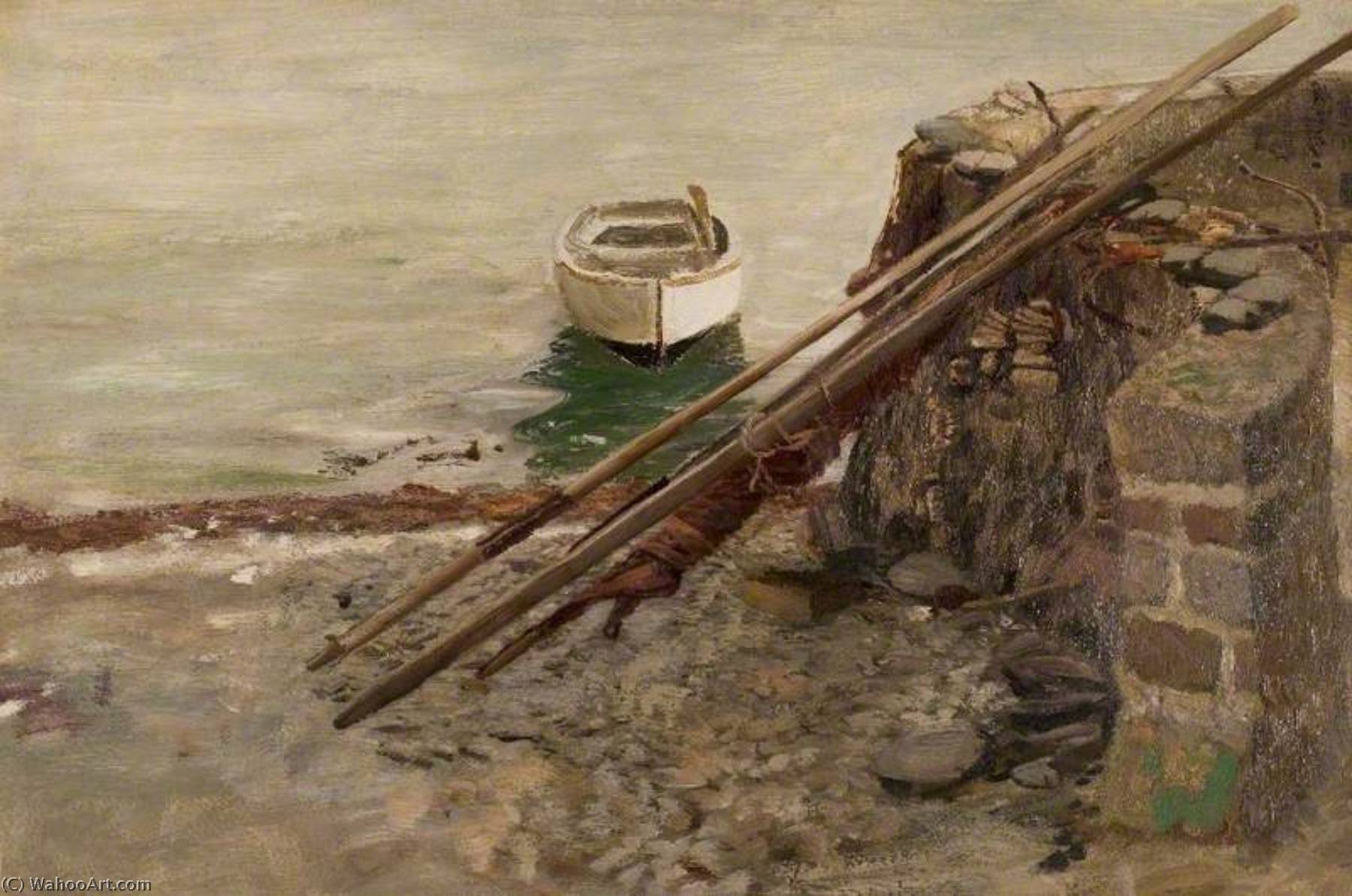 Study In A Harbour — Čarls Napier Hemi