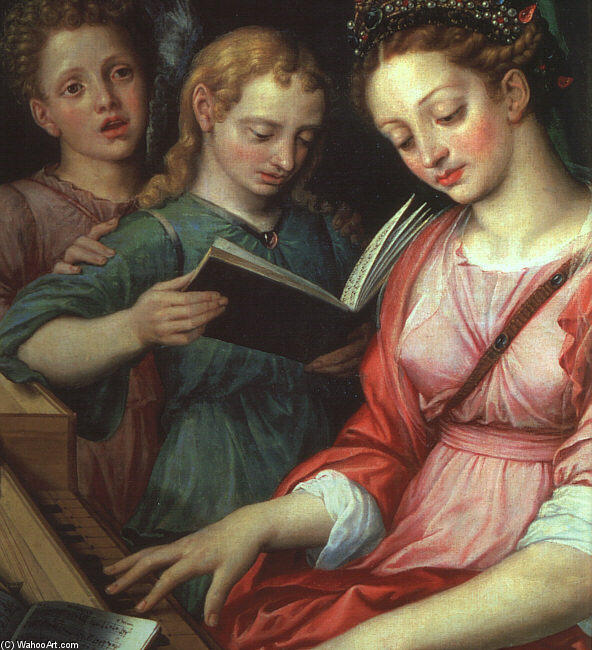 Saint Cecilia — Михиэль Ван Коксий