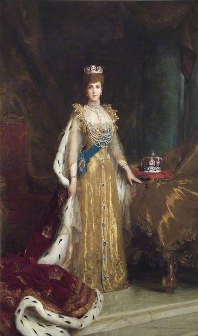 Queen Alexandra (1844–1925) (after Luke Fildes) — Moussa Ayoub
