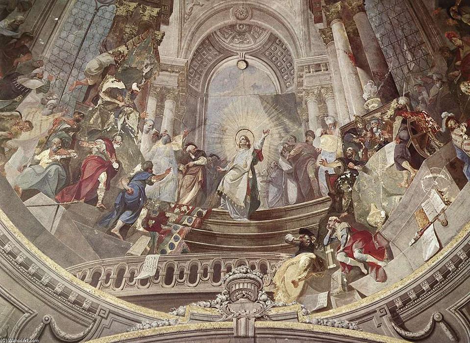 Decoration Of The Cupola (detail) — Franz Anton Maulbertsch