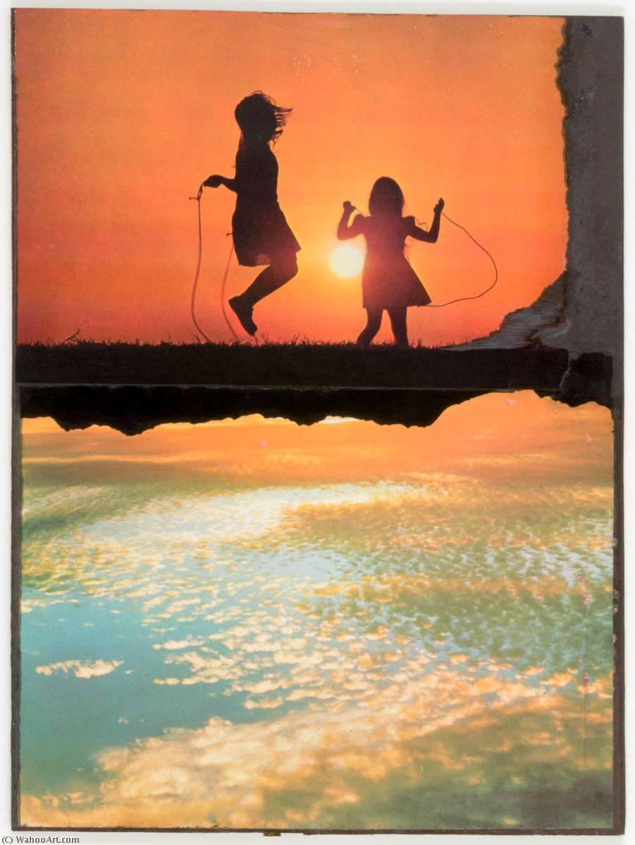 Untitled (two Girls Jumping Rope) — Joseph Cornell