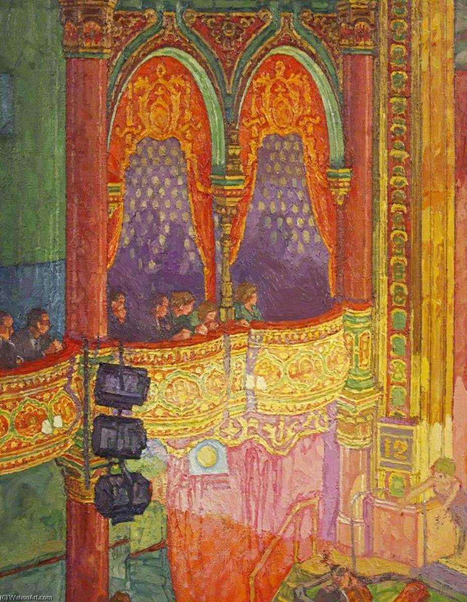 'left Hand Boxes' Or 'the Rich Get Richer And The Poor Have Children', Interior Scene Of The Bristol Empire And Music Hall In The 1940s — Francis Hewlett