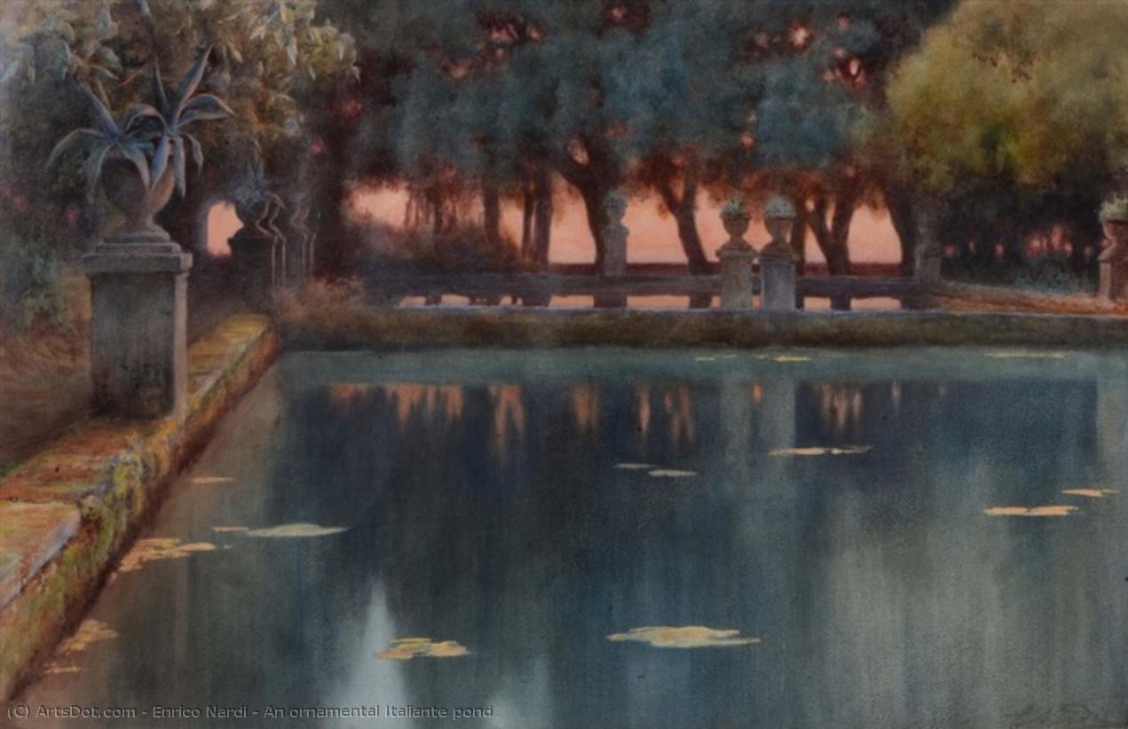 An Ornamental Italiante Pond — Enrico Nardi