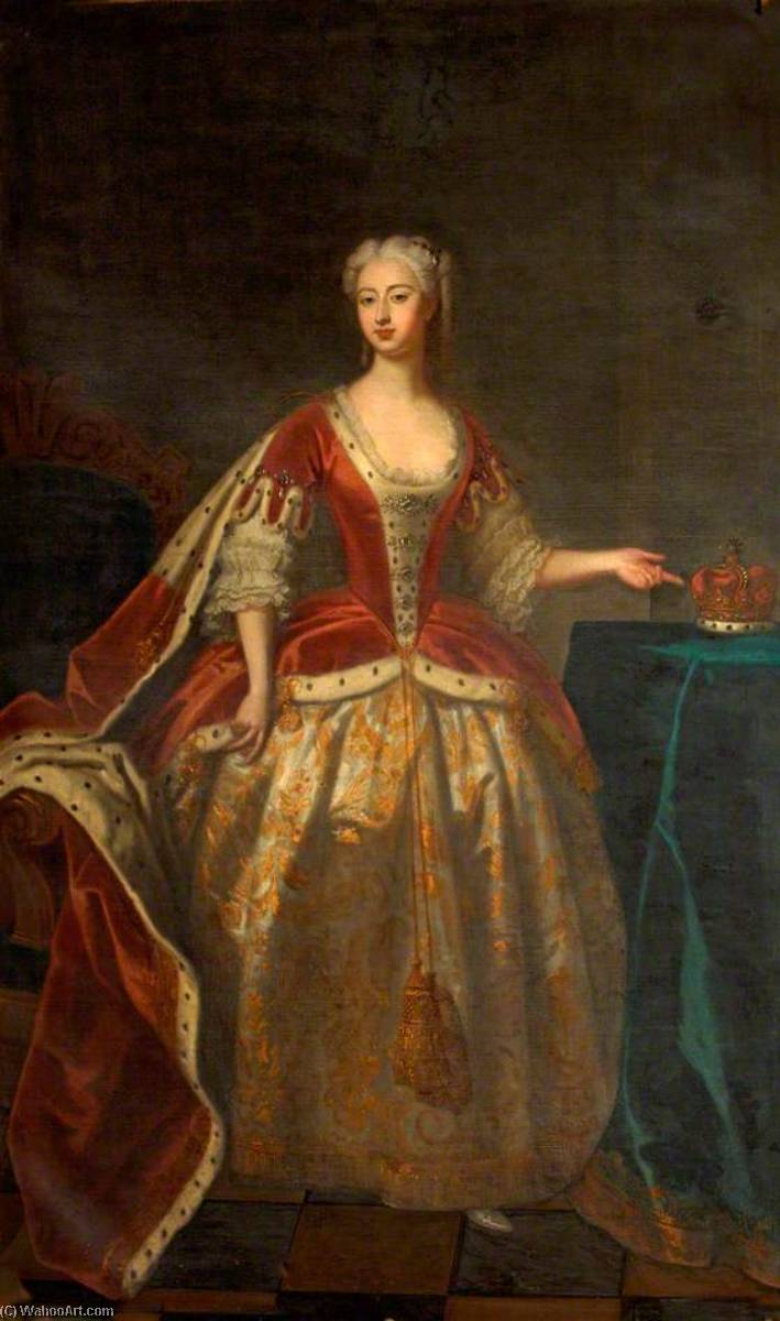 Augusta Of Saxe Gotha (1719–1772), Princess Of Wales — Jeremiah Davison
