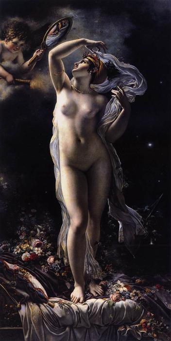 Mademoiselle Lange As Venus — アンヌ＝ルイ・ジロデ