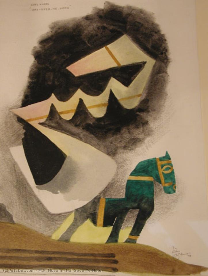 Hai-seen-ye-noon — M.f. Husain
