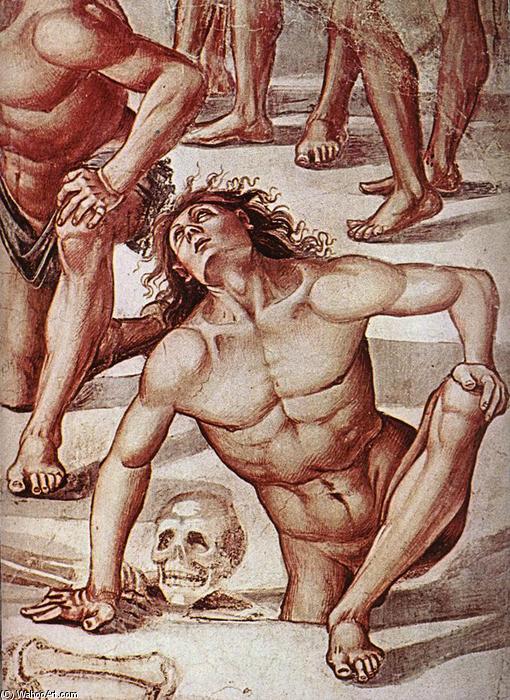 Resurrection Of The Flesh (detail) — Luca Signorelli