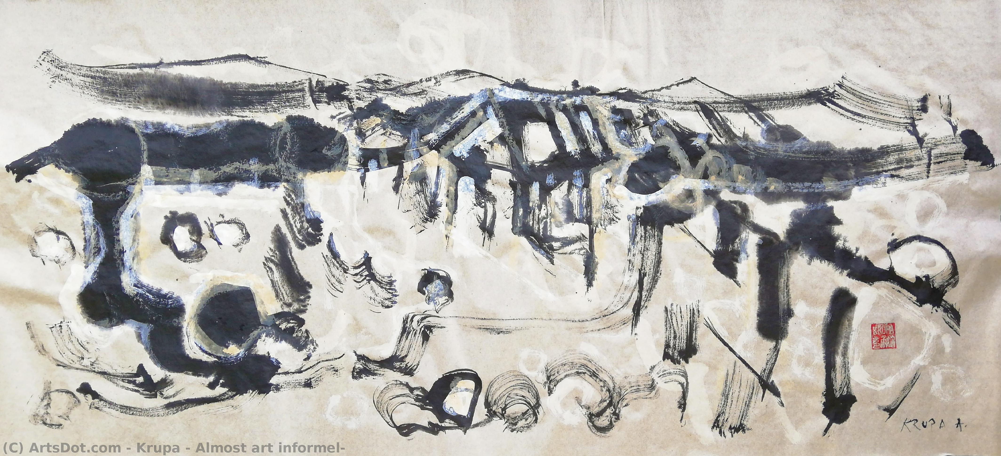 Almost Art Informel! — Alfred Freddy Krupa