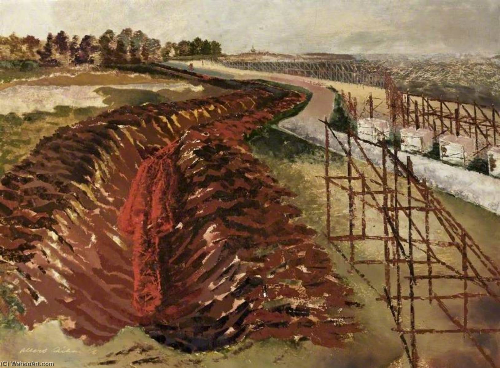 Anti Tank Ditch — Albert Richards