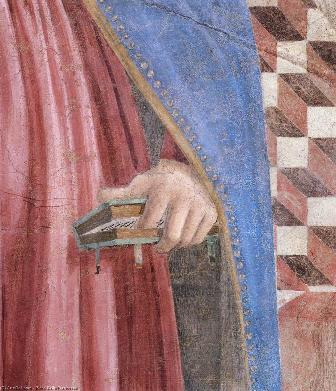 La Anunciación (detalle) — Piero Della Francesca