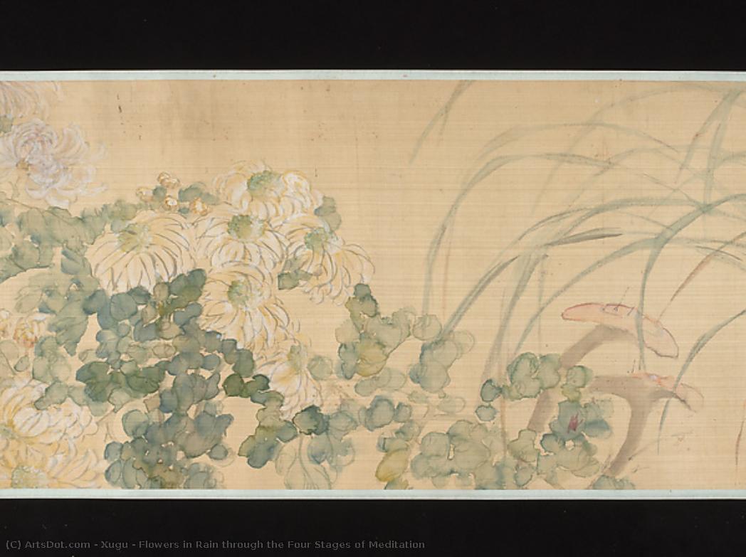 Flowers In Rain Through The Four Stages Of Meditation — Xugu