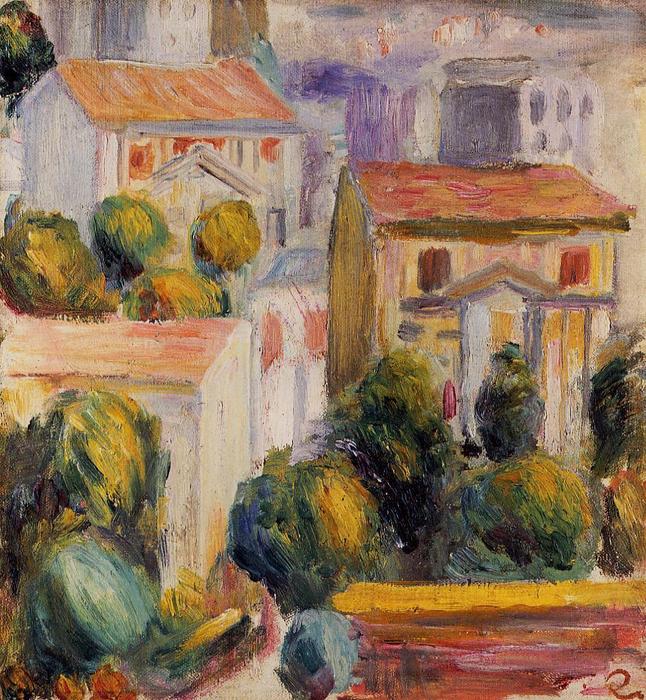 House At Cagnes — Pjer Ogist Renoar