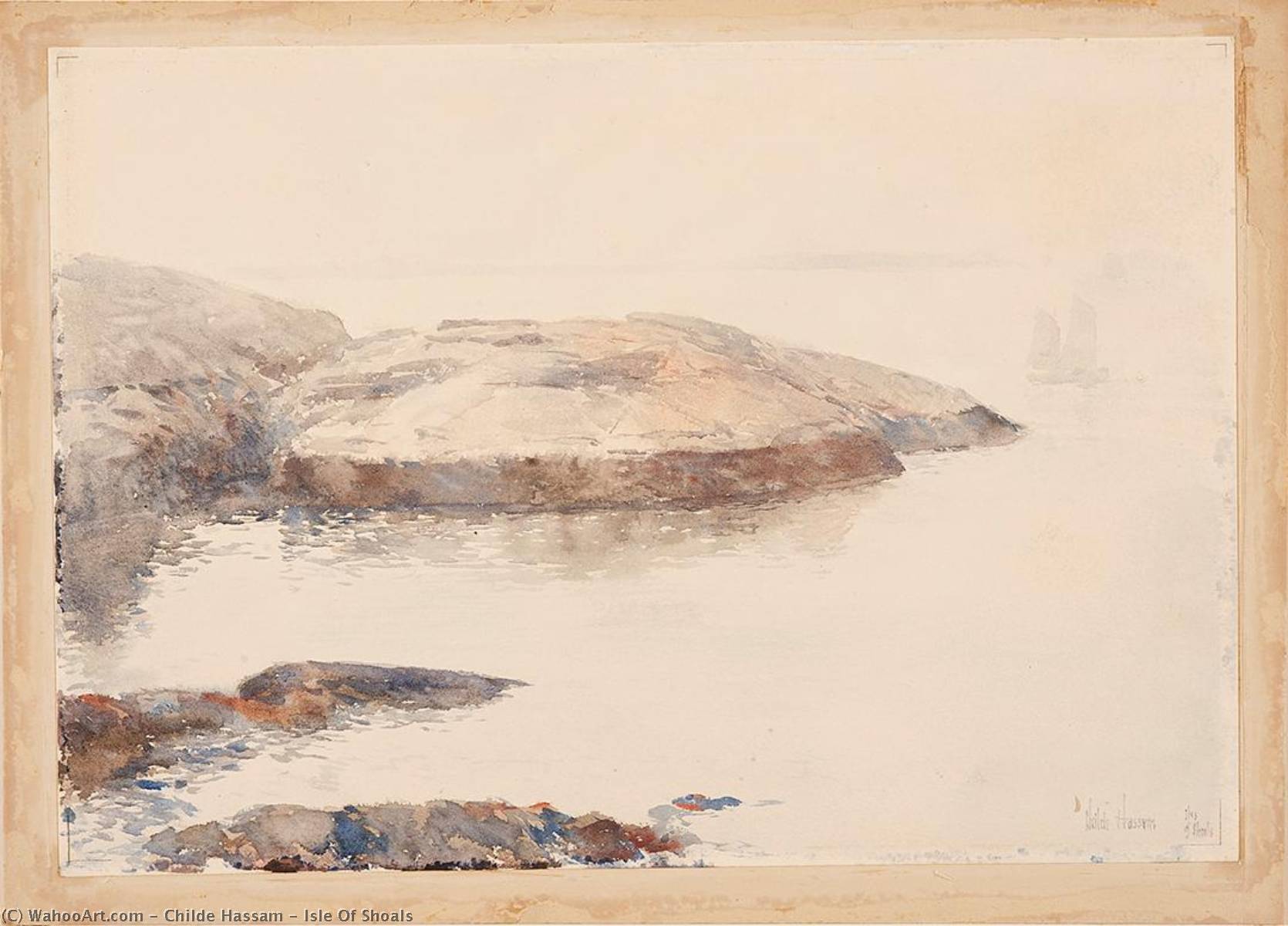 Isle Of Shoals — Frederick Childe Hassam