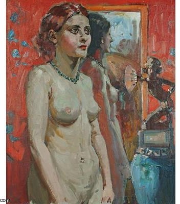 The Artist's Model — Артур Генри Черч
