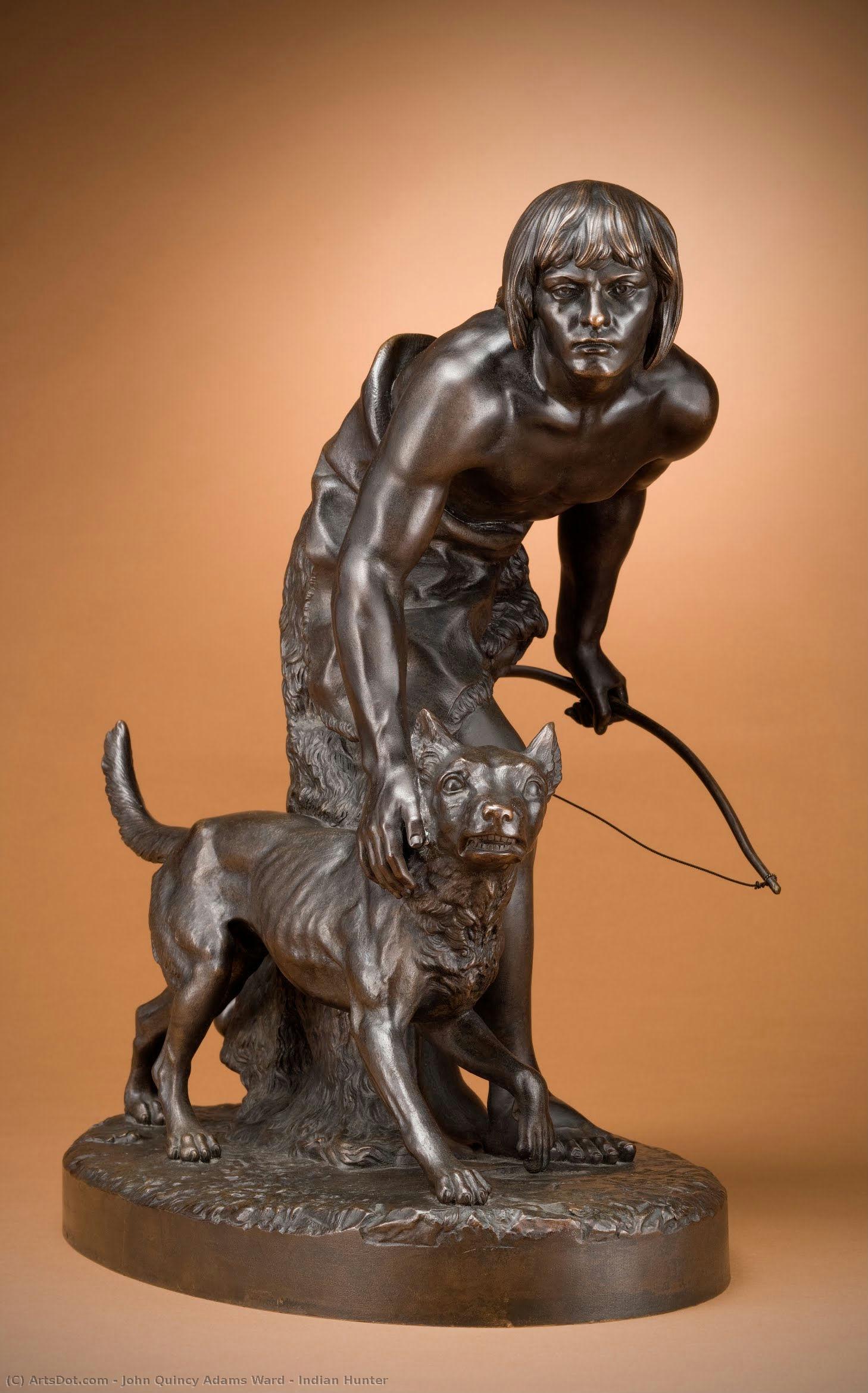 Indian Hunter — John Quincy Adams Ward