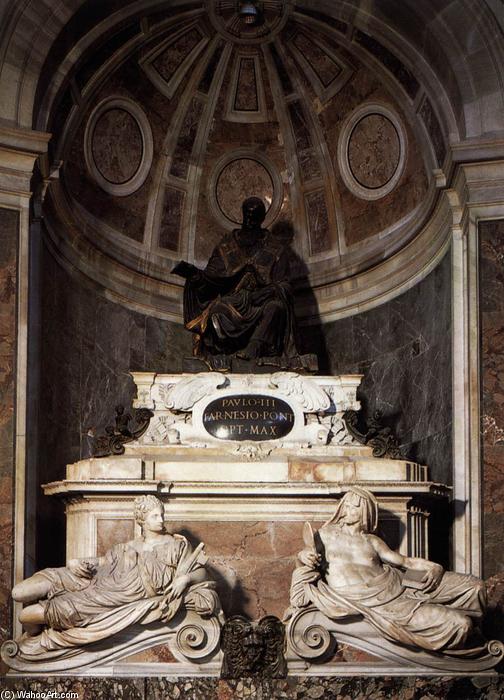 Tomb Of Pope Paul Iii — Guglielmo Della Porta