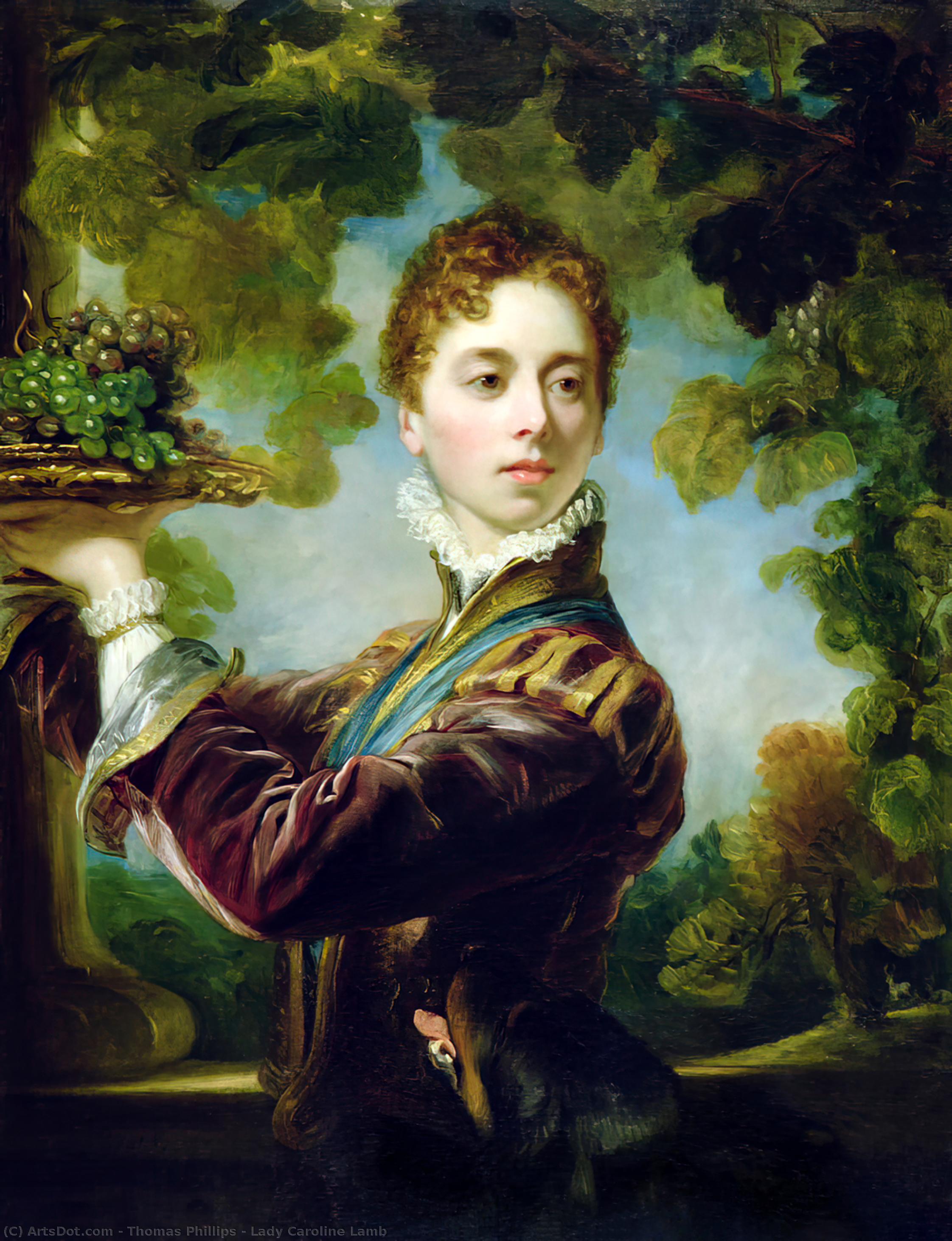 Lady Caroline Lamb — Томас Филлипс
