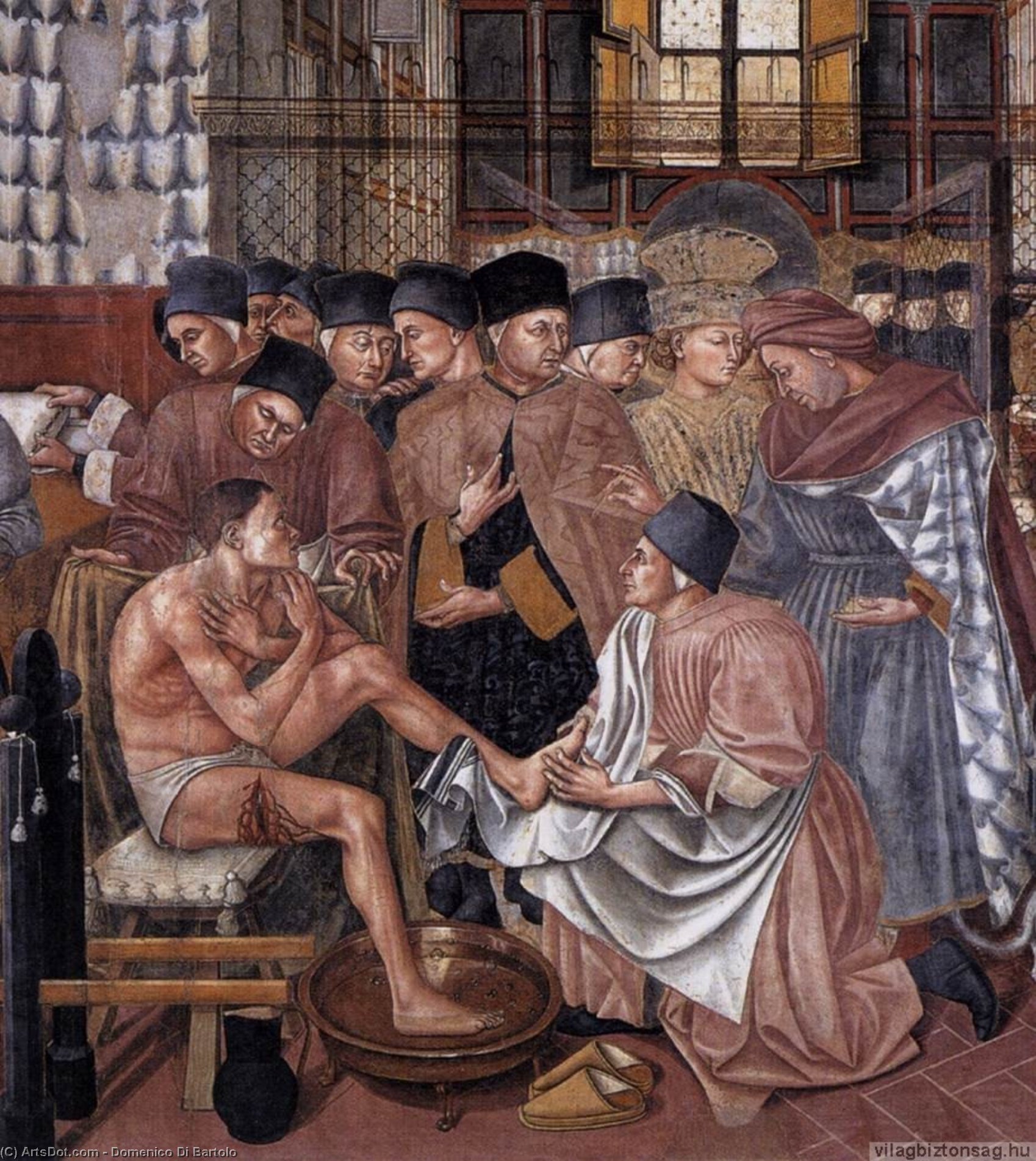 Care Of The Sick (detail)2 — Domenico Di Bartolo