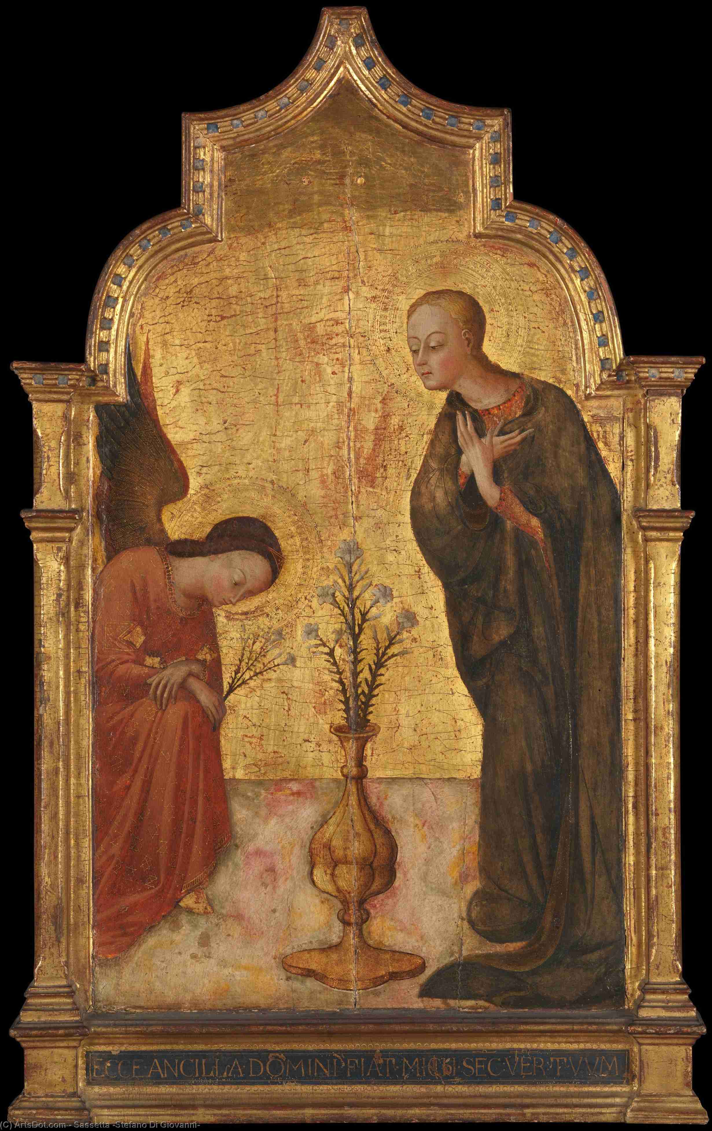 The Annunciation — Sassetta (stefano Di Giovanni)