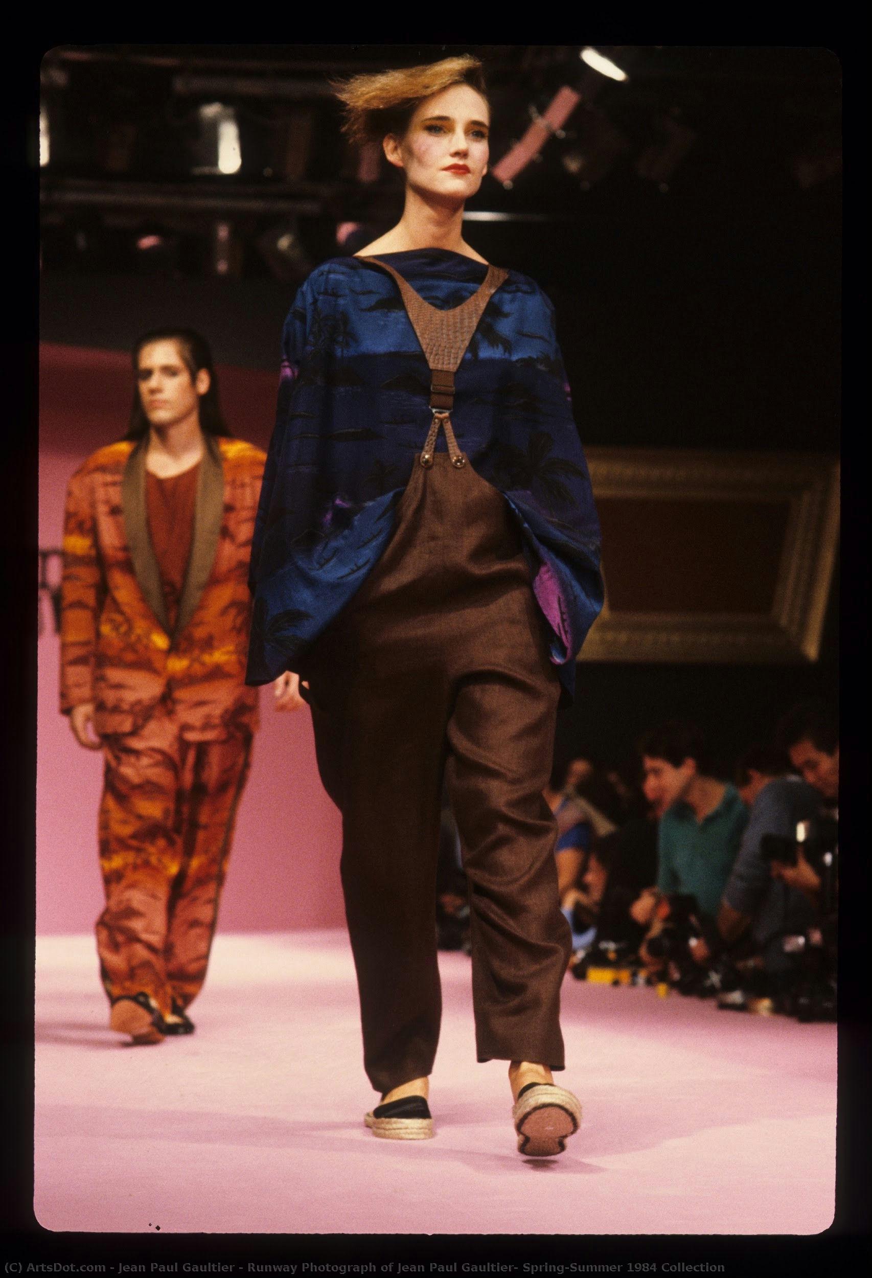 Runway Photograph Of Jean Paul Gaultier, Spring/summer 1984 Collection — Jean Paul Gaultier