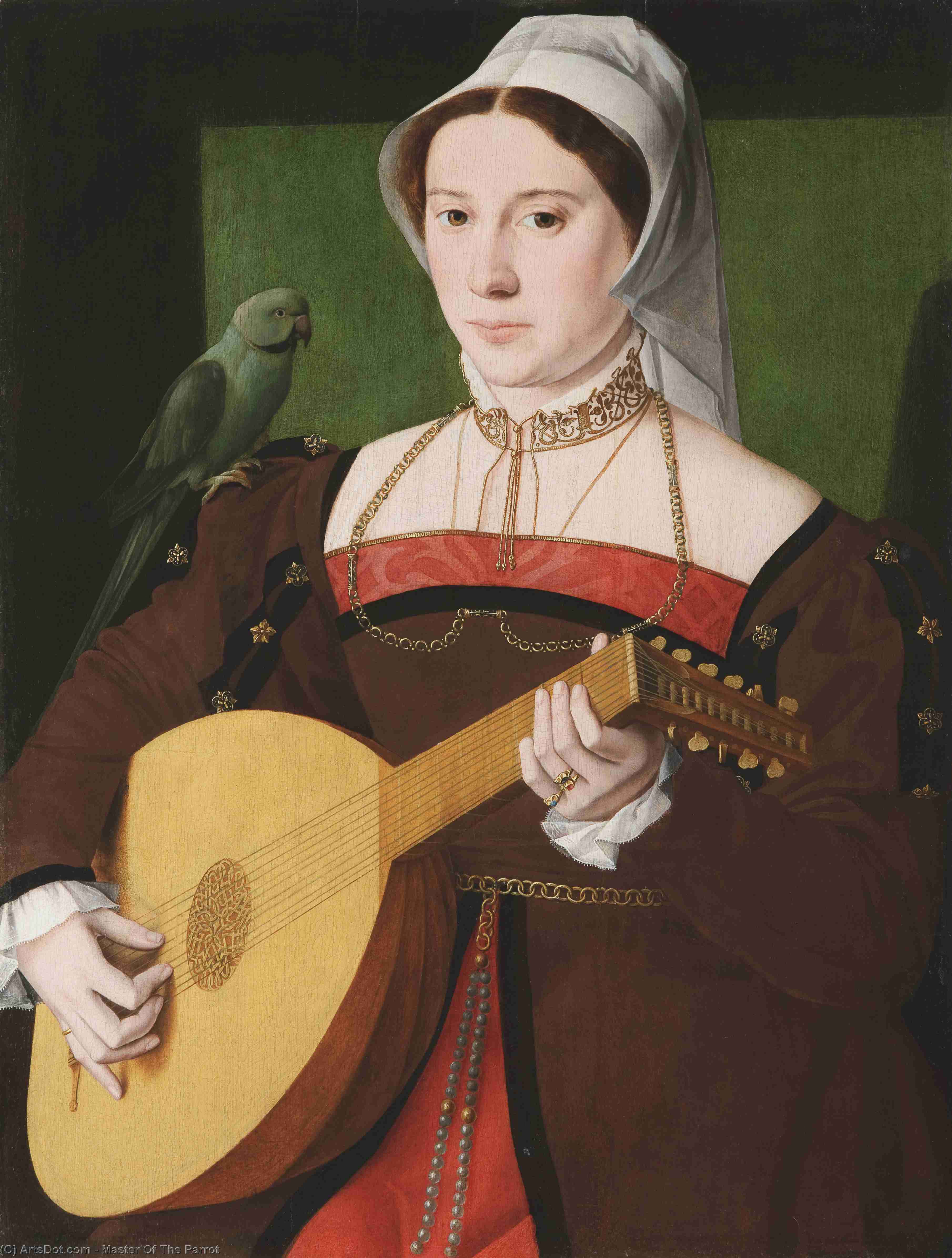 Portrait Of A Woman — Master Of The Parrot