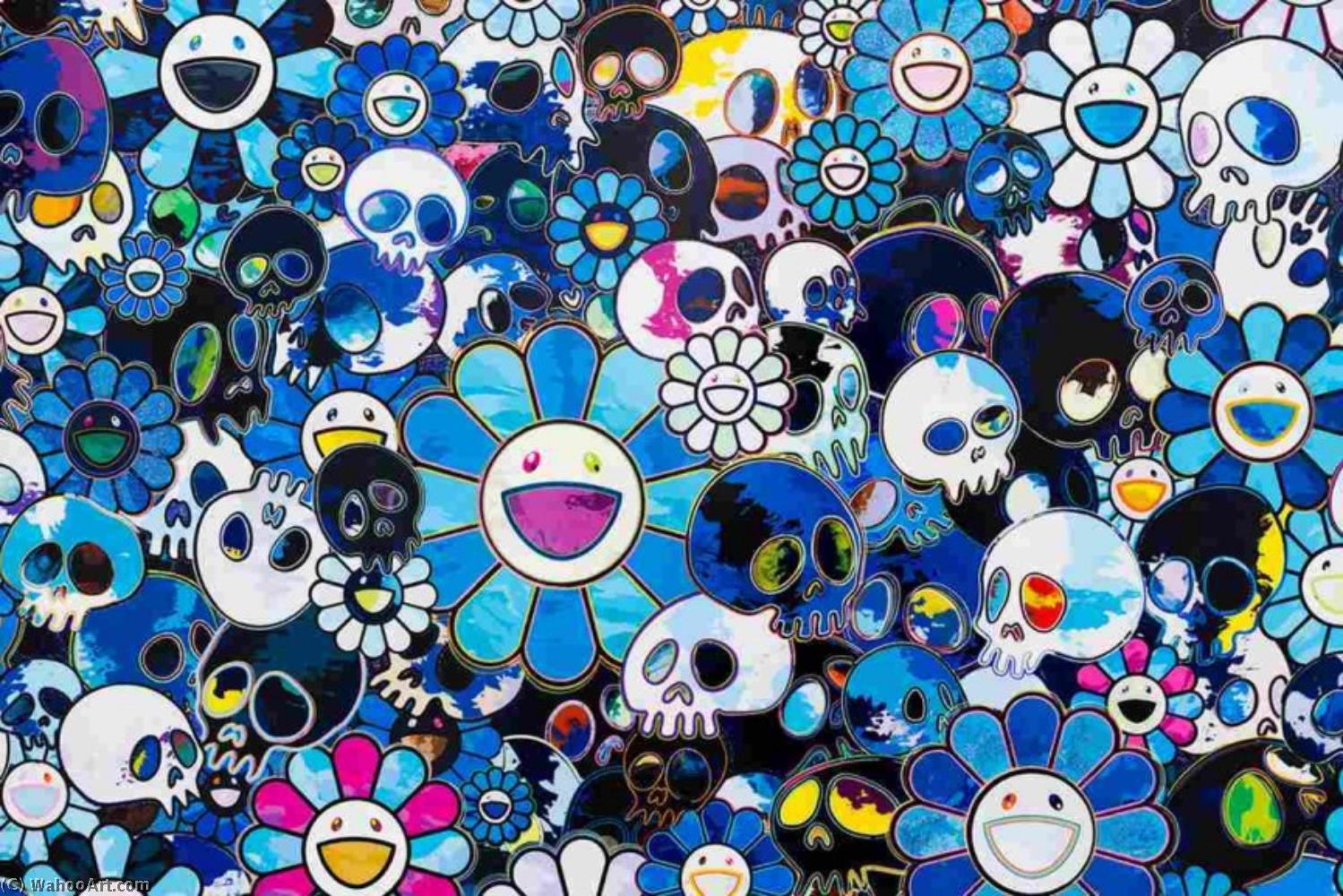 Flowers And Skulls — Takashi Murakami