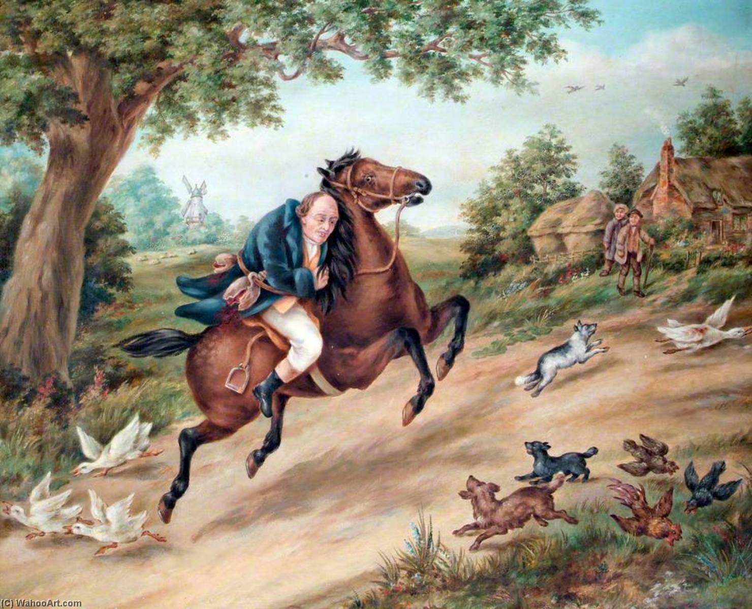Away Went Gilpin — William Samuel Wright