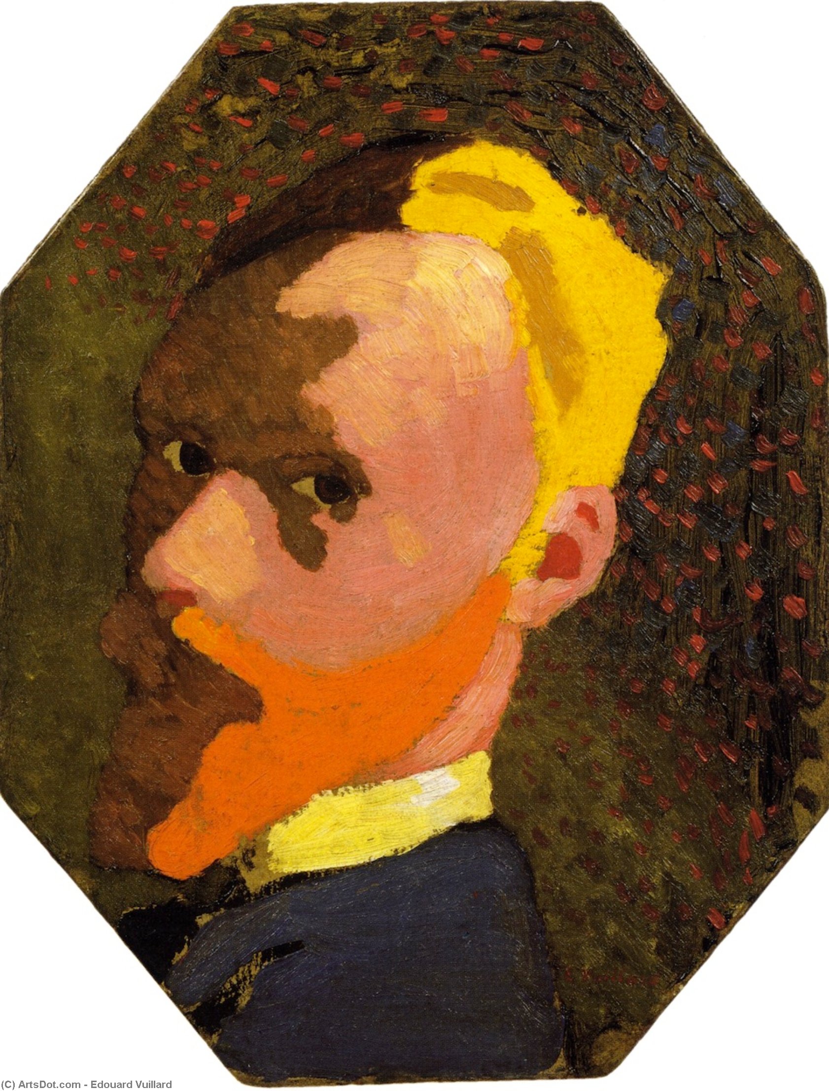 Octagonal Self-portrait — ジャン＝エドゥアール・ヴュイヤール