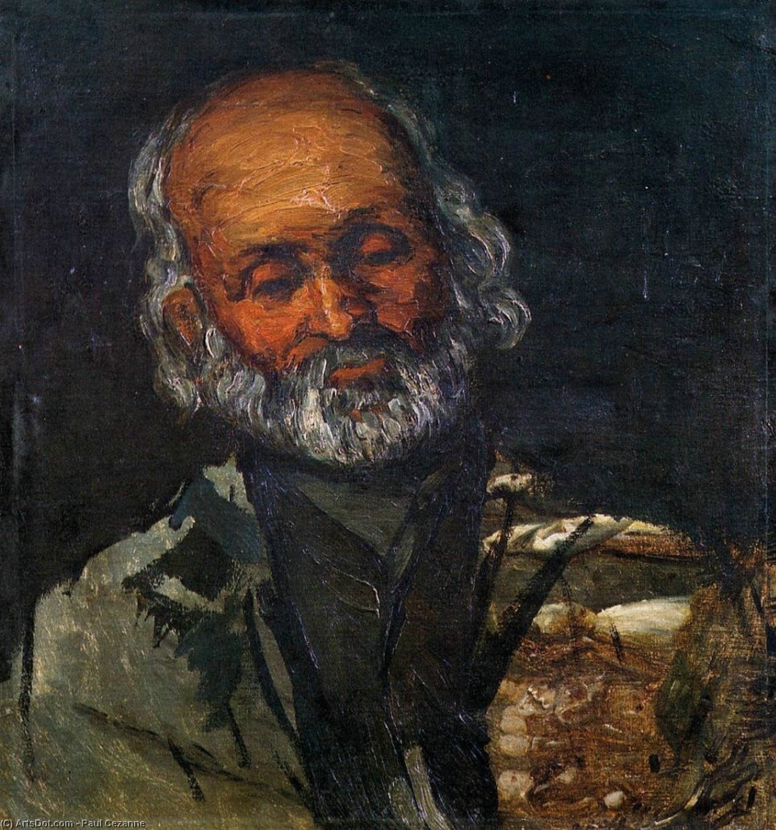 Retrato De Un Anciano — Paul Cézanne