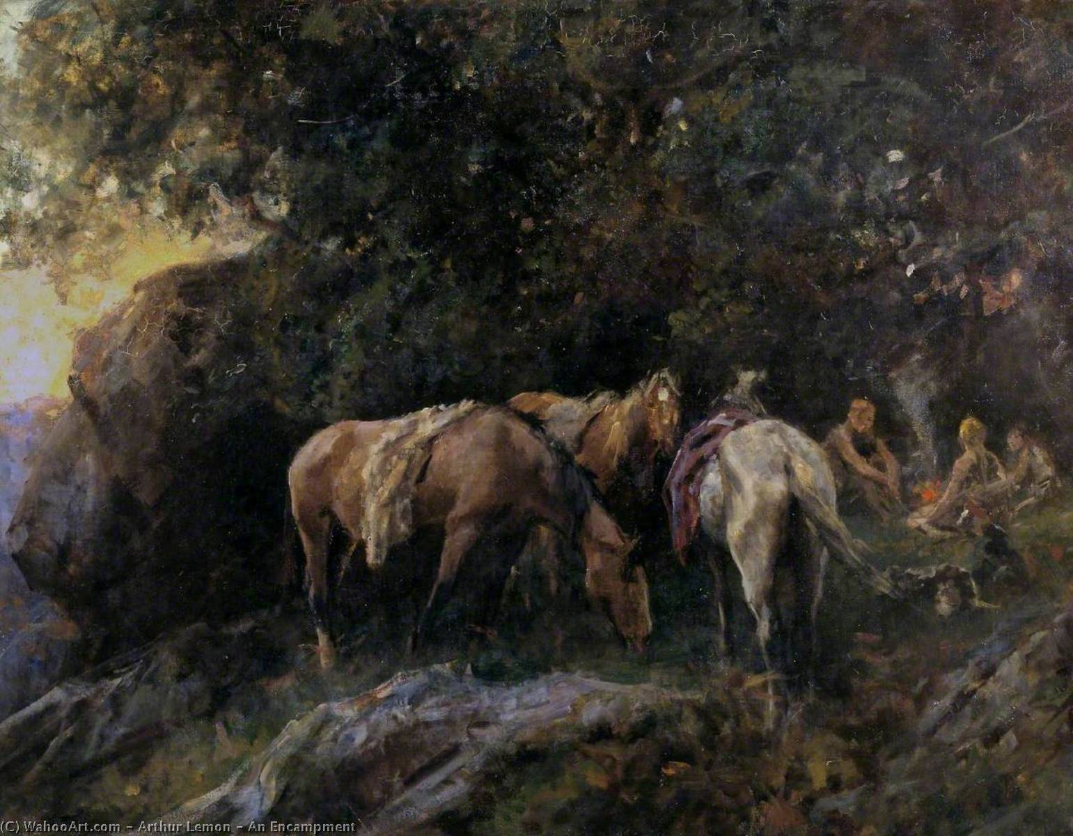 An Encampment — Arthur Lemon