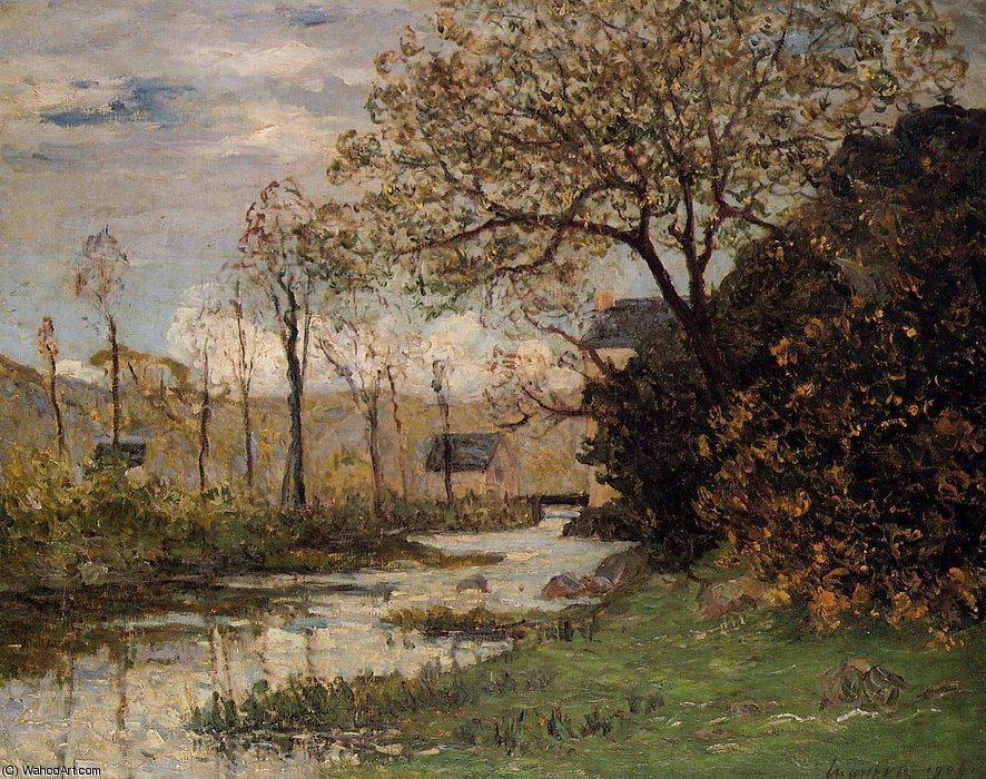 The Auray River, Spring — Maxime Emile Louis Maufra