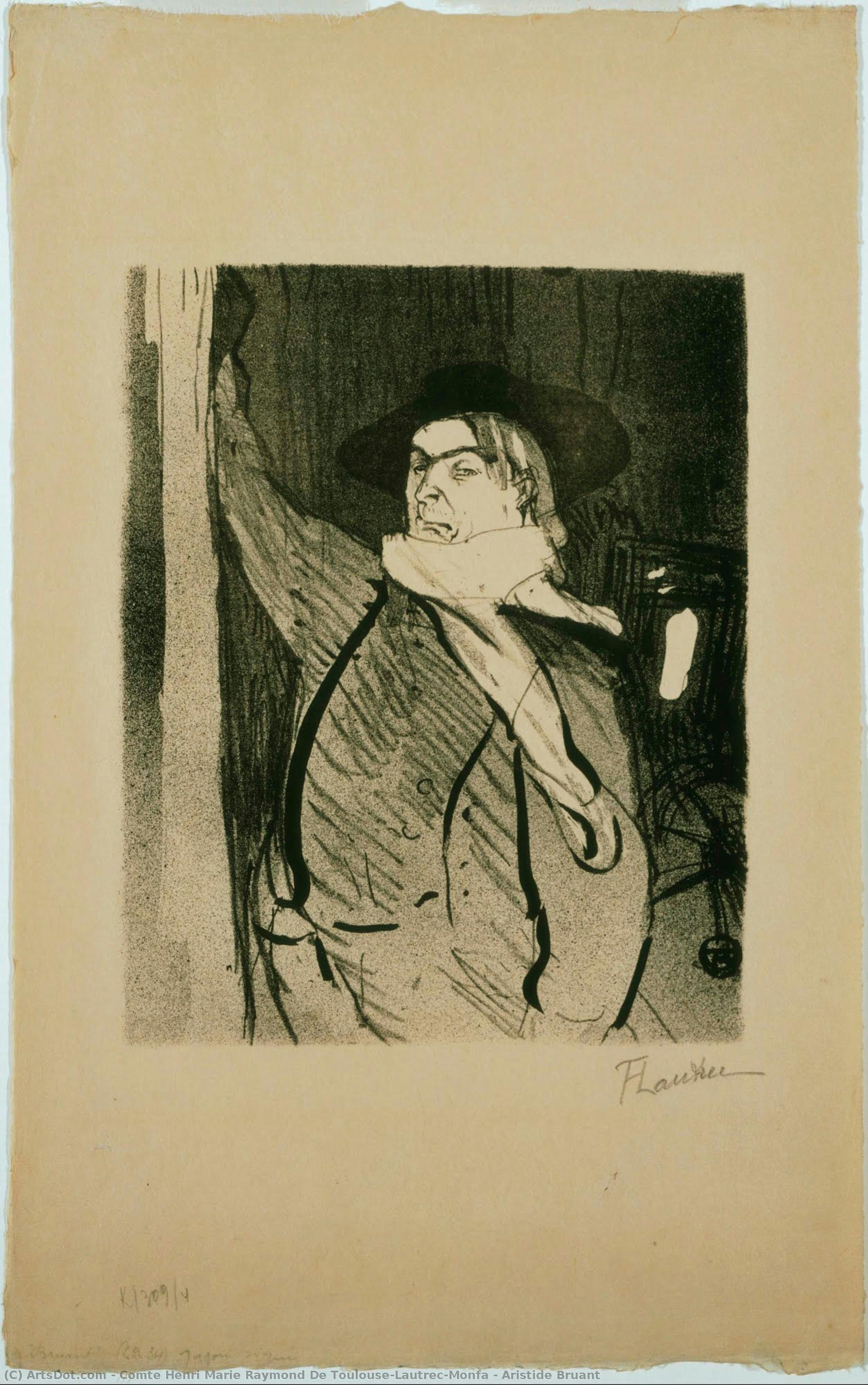 Aristide Bruant — Henri De Toulouse-lautrec