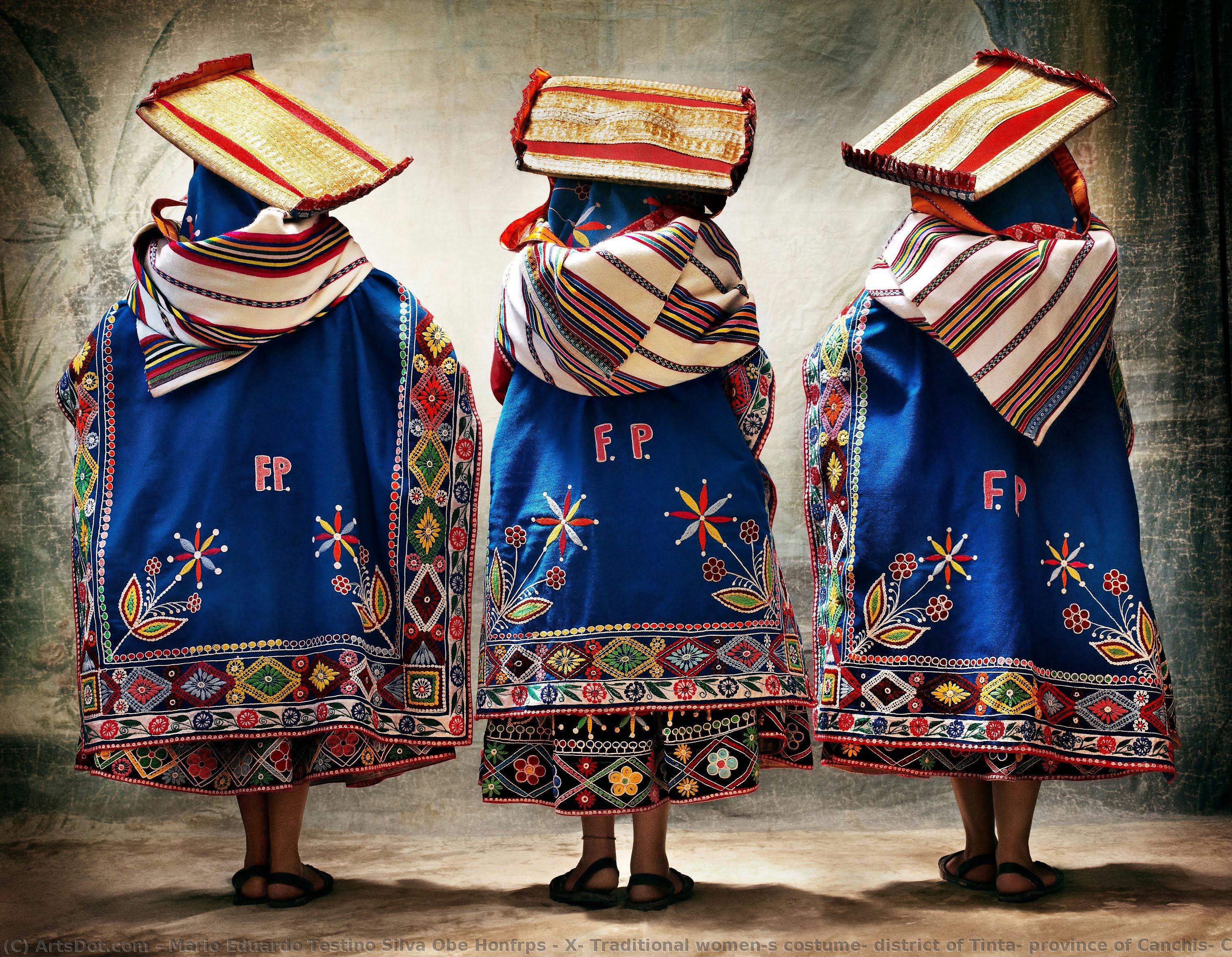 X, Traditional Women’s Costume, District Of Tinta, Province Of Canchis, Cusco, Peru 2010 — Mario Testino