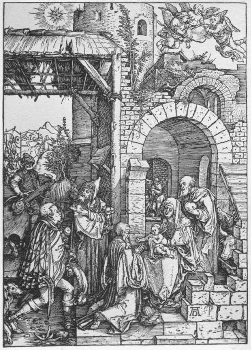 Leben Der Jungfrau: 11. Die Anbetung Der Könige — Albrecht Dürer