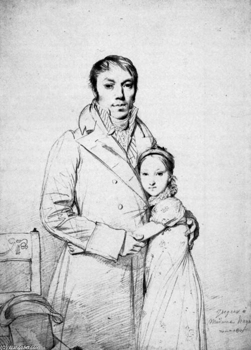 Charles Hayard And His Daughter Marguerite — Jean-auguste-dominique Ingres