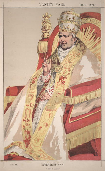 Sovereigns No.60 Caricature Of Pope Pius Ix — Jacques Joseph Tissot