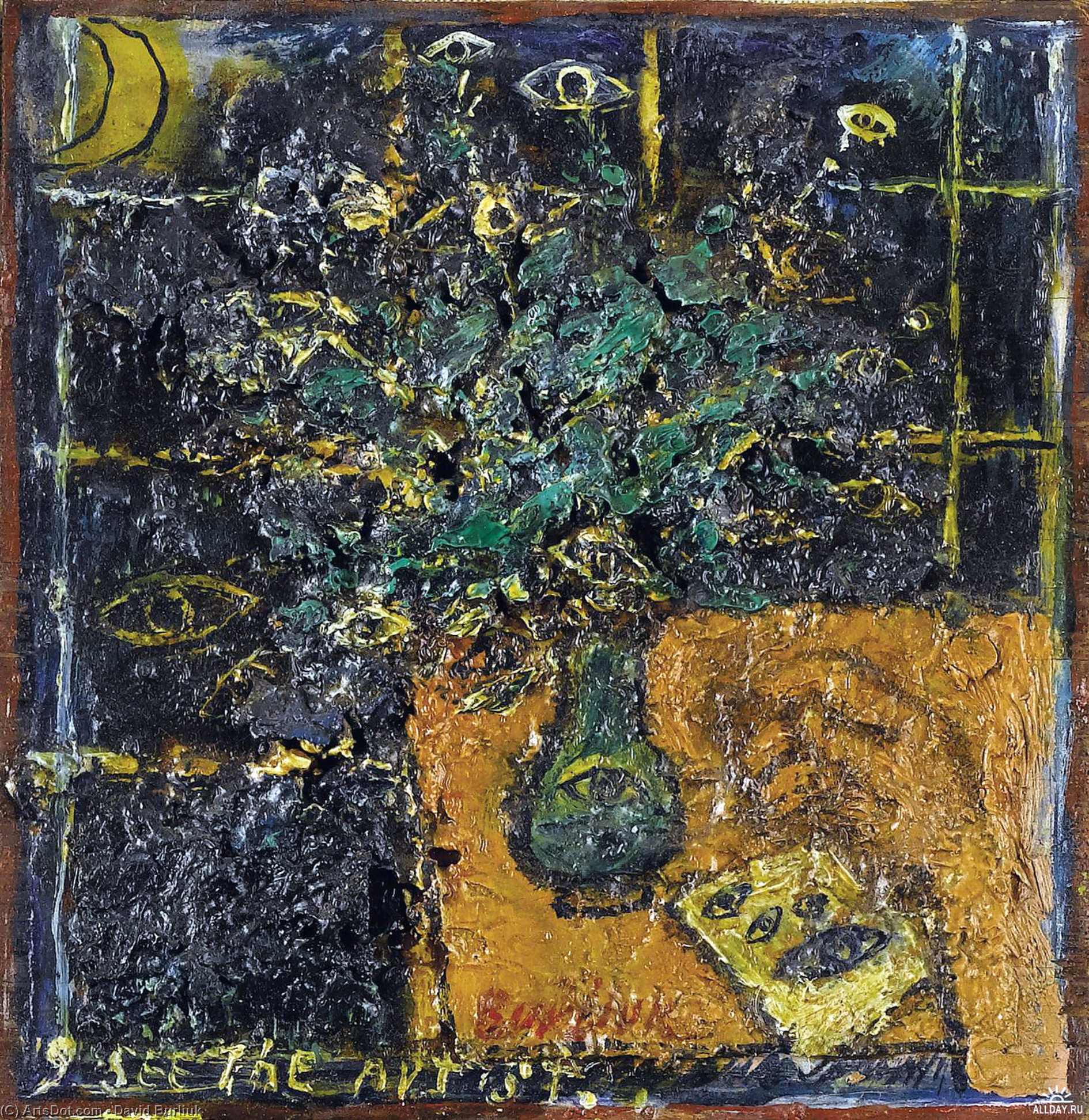 I See The Artist — Давид Бурлюк