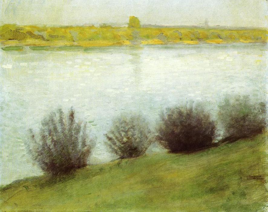 The Rhine Near Herzel — August Macke
