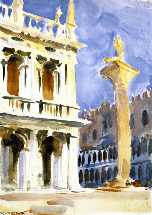 The Piazzetta, Venice — Джон Сингер Сергент