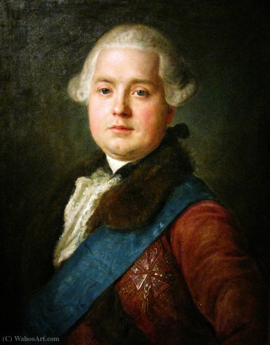 Portrait Of Franciszek Michał Rzewuski. — Pietro Antonio Rotari
